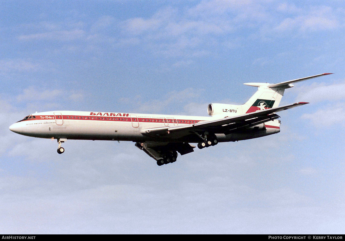 Aircraft Photo of LZ-BTU | Tupolev Tu-154B-2 | Balkan - Bulgarian Airlines | AirHistory.net #661782