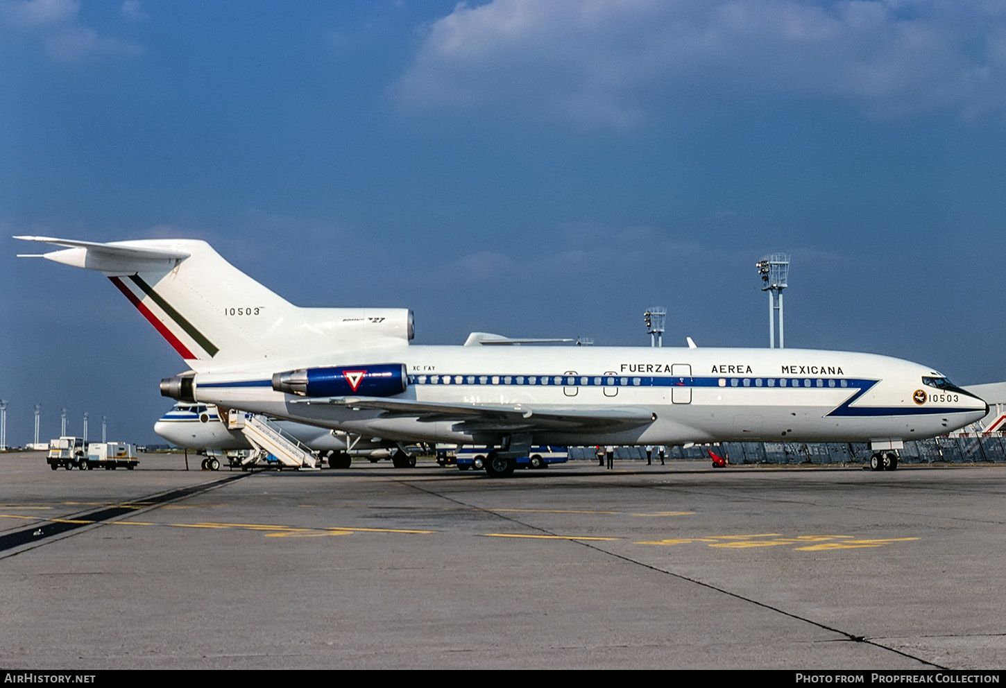 Aircraft Photo of 10503 | Boeing 727-14 | Mexico - Air Force | AirHistory.net #661792