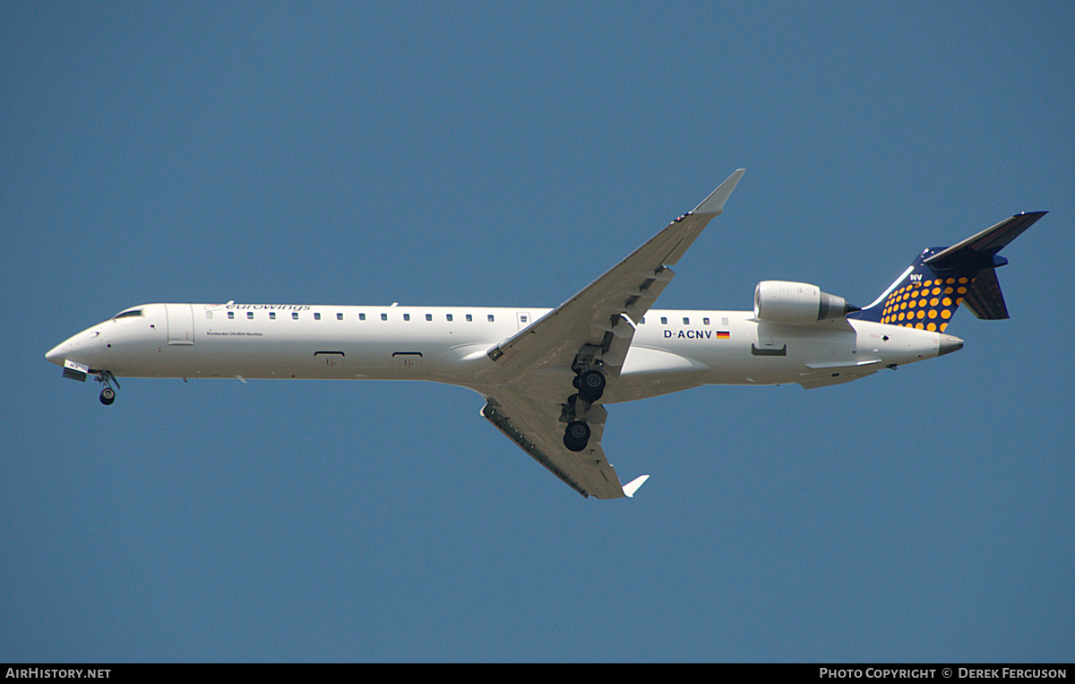 Aircraft Photo of D-ACNV | Bombardier CRJ-900 NG (CL-600-2D24) | Eurowings | AirHistory.net #661807