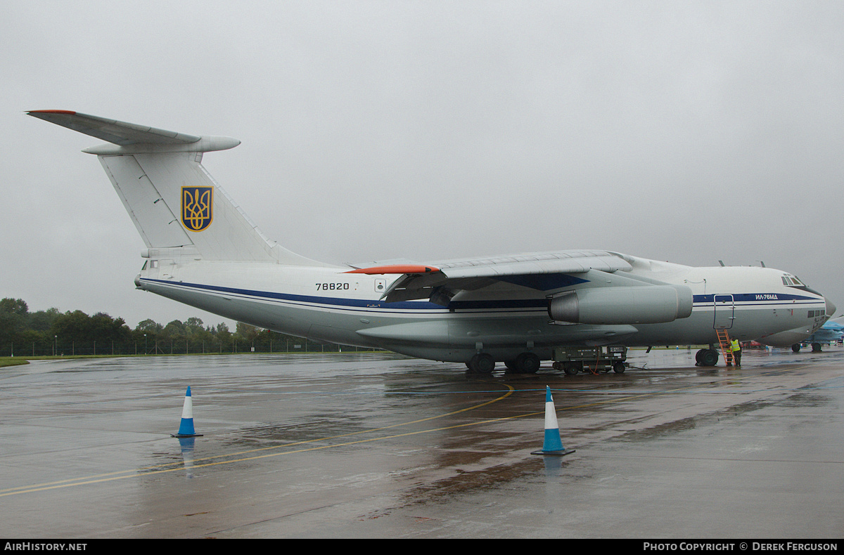 Aircraft Photo of 78820 | Ilyushin Il-76MD | Ukraine - Air Force | AirHistory.net #661822