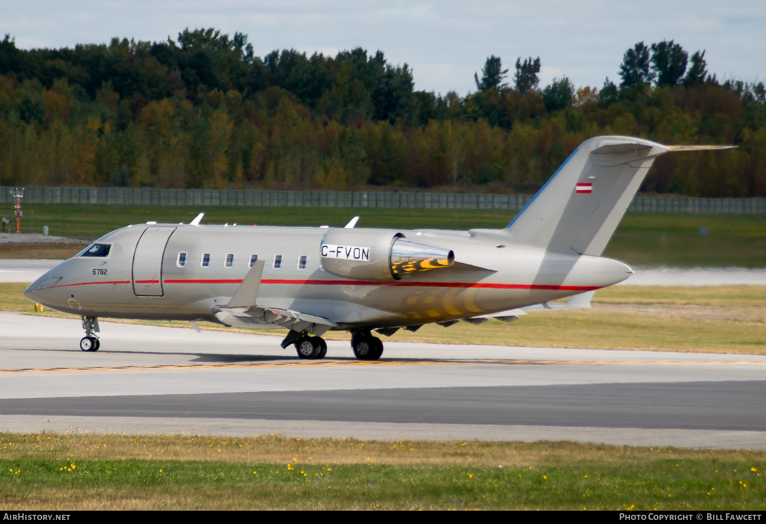 Aircraft Photo of C-FVON | Bombardier Challenger 605 (CL-600-2B16) | AirHistory.net #661824