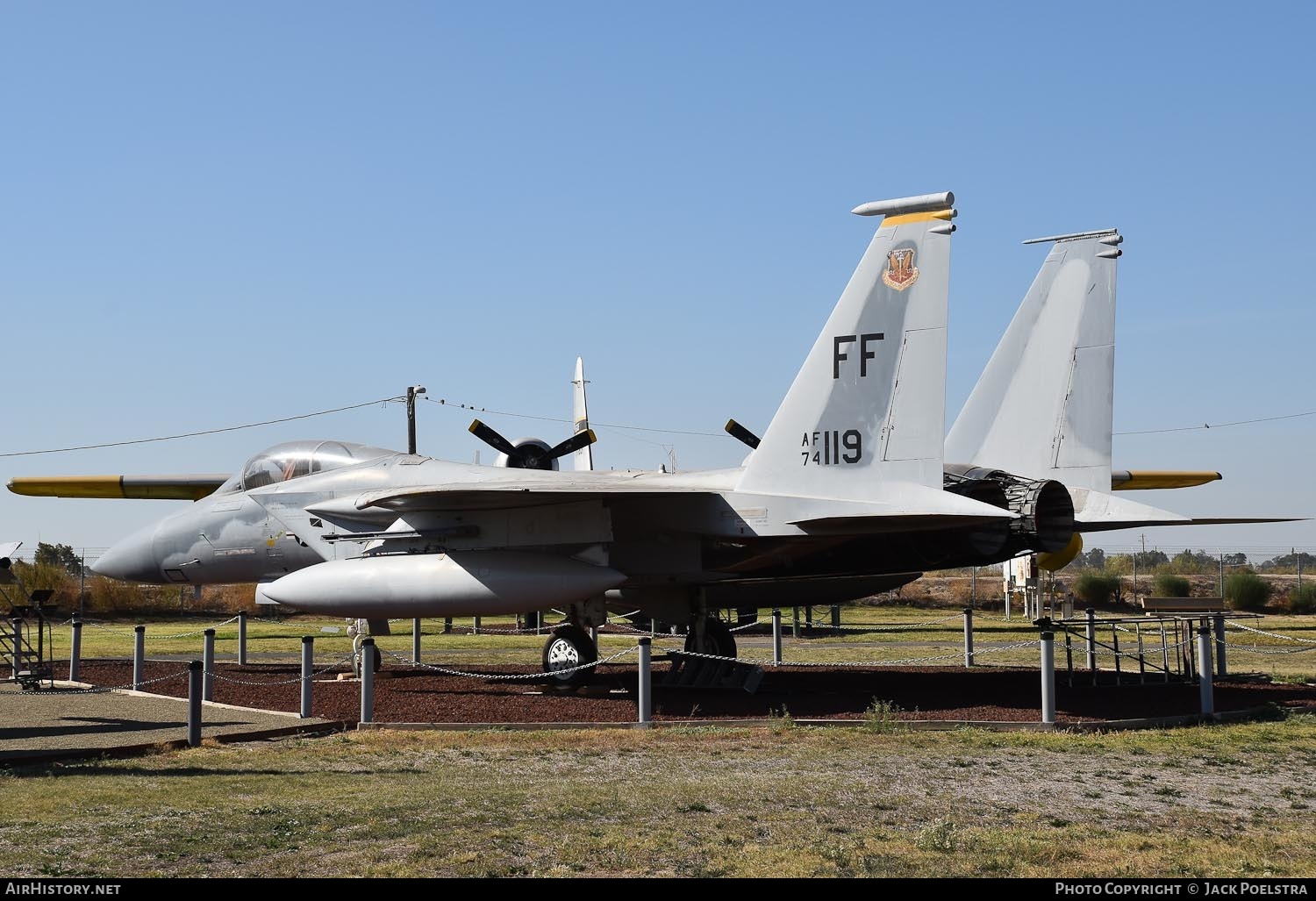 Aircraft Photo of 74-0119 / AF74-119 | McDonnell Douglas F-15A Eagle | USA - Air Force | AirHistory.net #661833