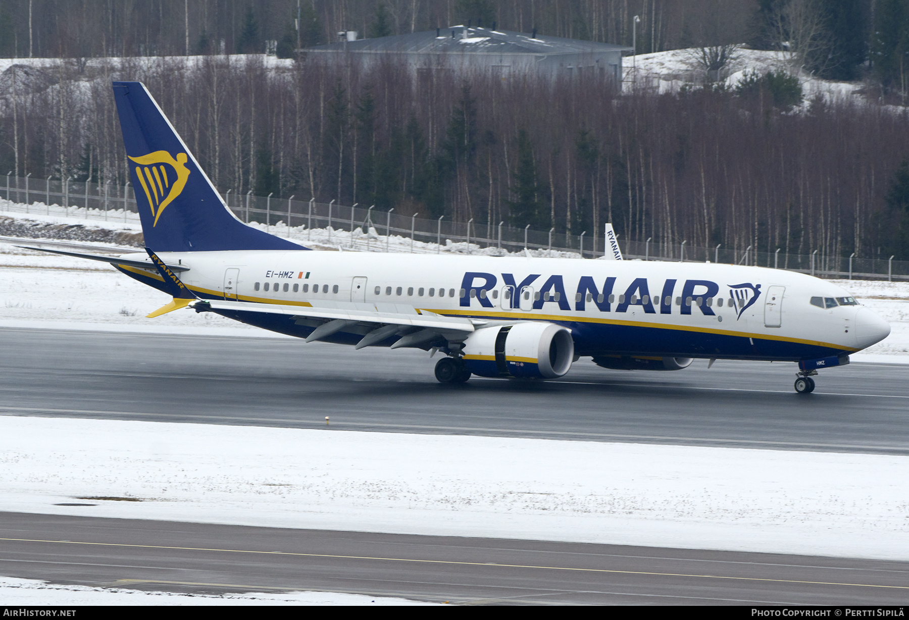 Aircraft Photo of EI-HMZ | Boeing 737-8200 Max 200 | Ryanair | AirHistory.net #661838