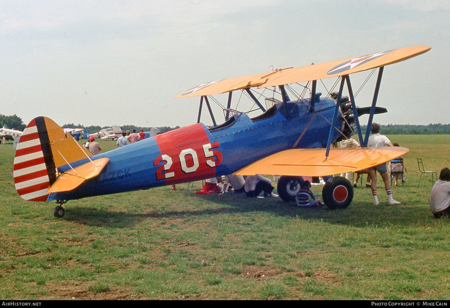 Aircraft Photo of F-AZCK | Stearman PT-17 Kaydet (A75N1) | USA - Air Force | AirHistory.net #661846