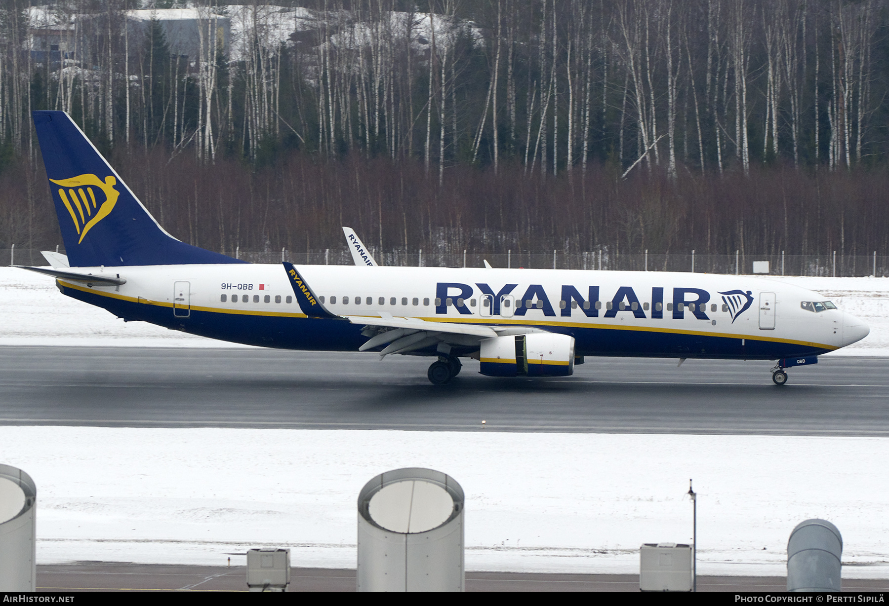Aircraft Photo of 9H-QBB | Boeing 737-8AS | Ryanair | AirHistory.net #661867