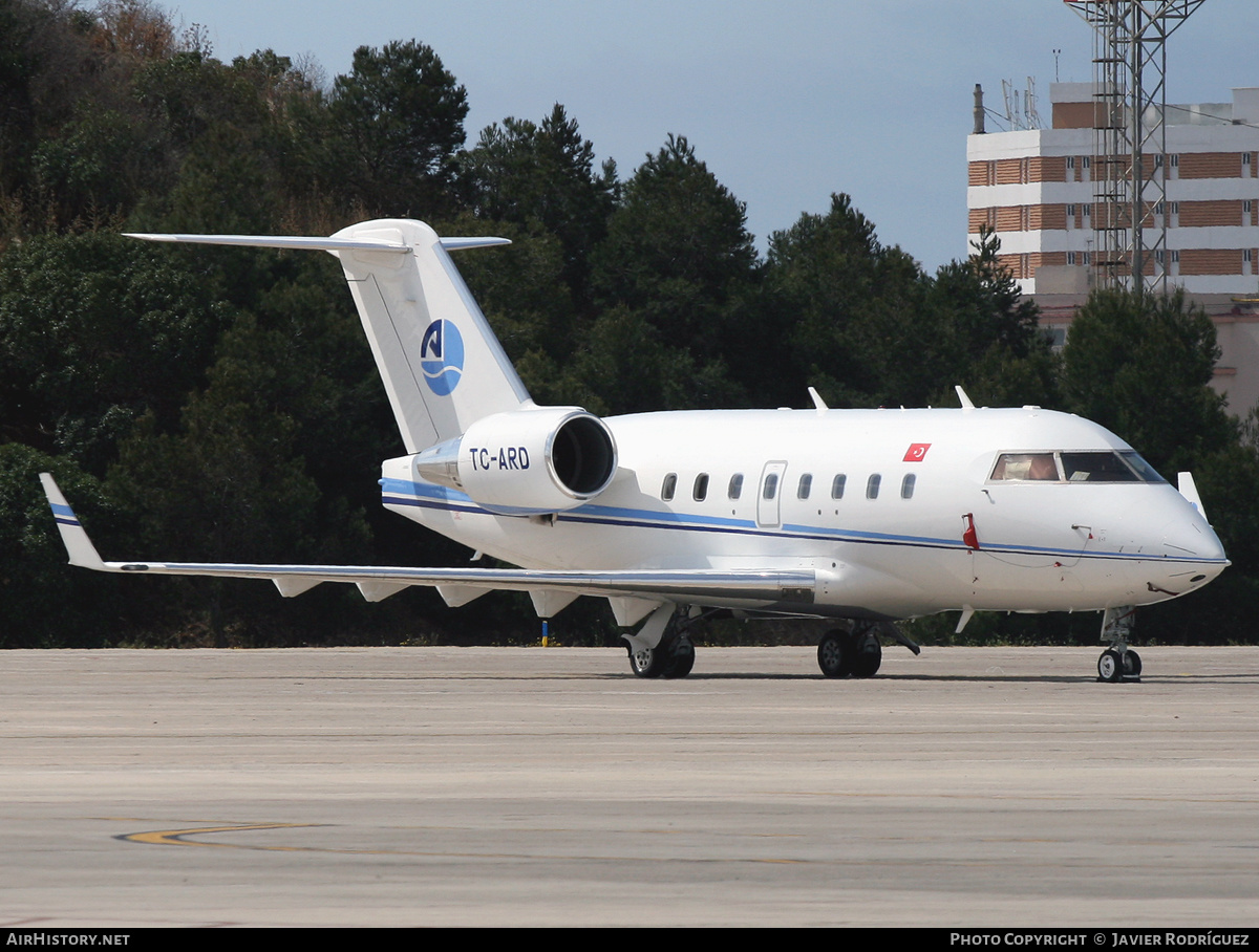 Aircraft Photo of TC-ARD | Bombardier Challenger 604 (CL-600-2B16) | Arkasair Aviation | AirHistory.net #661868