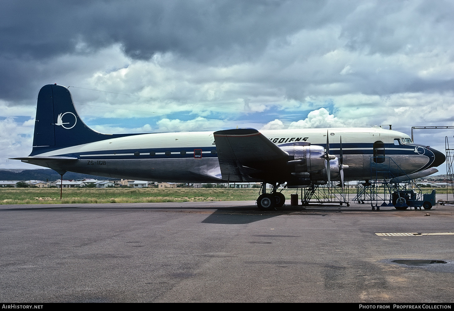 Aircraft Photo of ZS-IGB | Douglas DC-4-1009 | South West Airways - Suidwes Lugdiens | AirHistory.net #661876