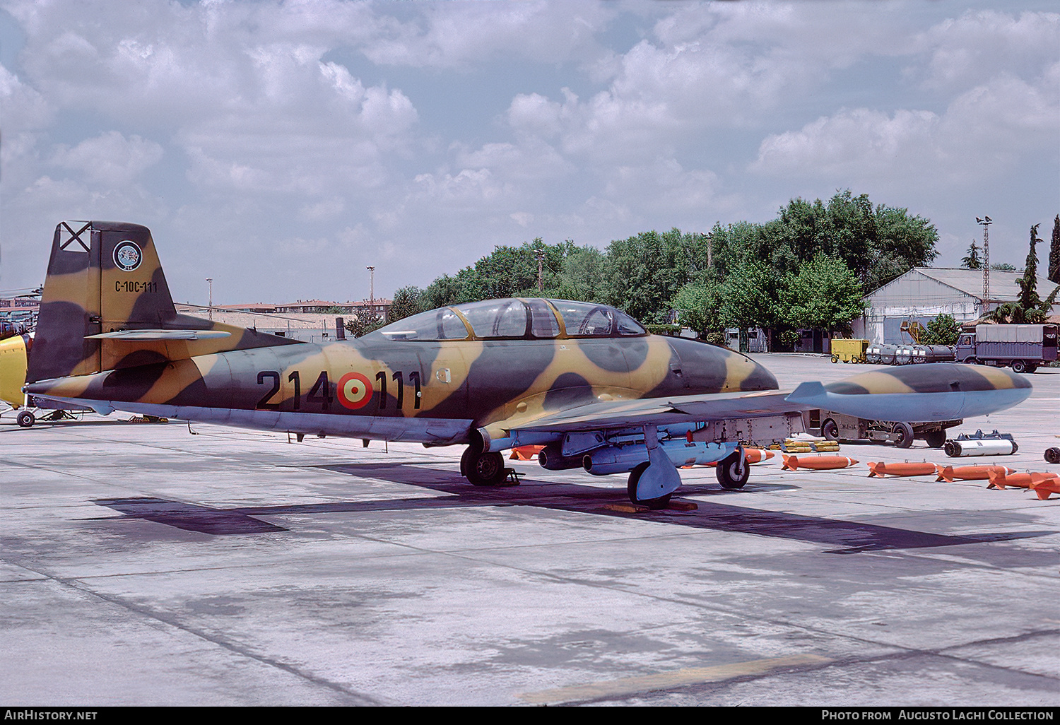 Aircraft Photo of C.10C-111 | Hispano HA-220D Super Saeta | Spain - Air Force | AirHistory.net #661879