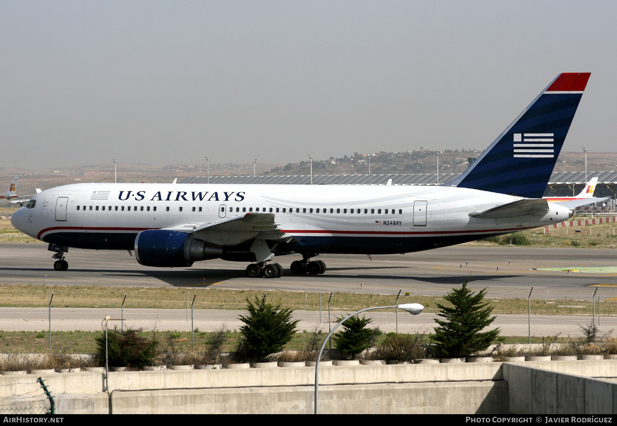 Aircraft Photo of N248AY | Boeing 767-201/ER | US Airways | AirHistory.net #661896