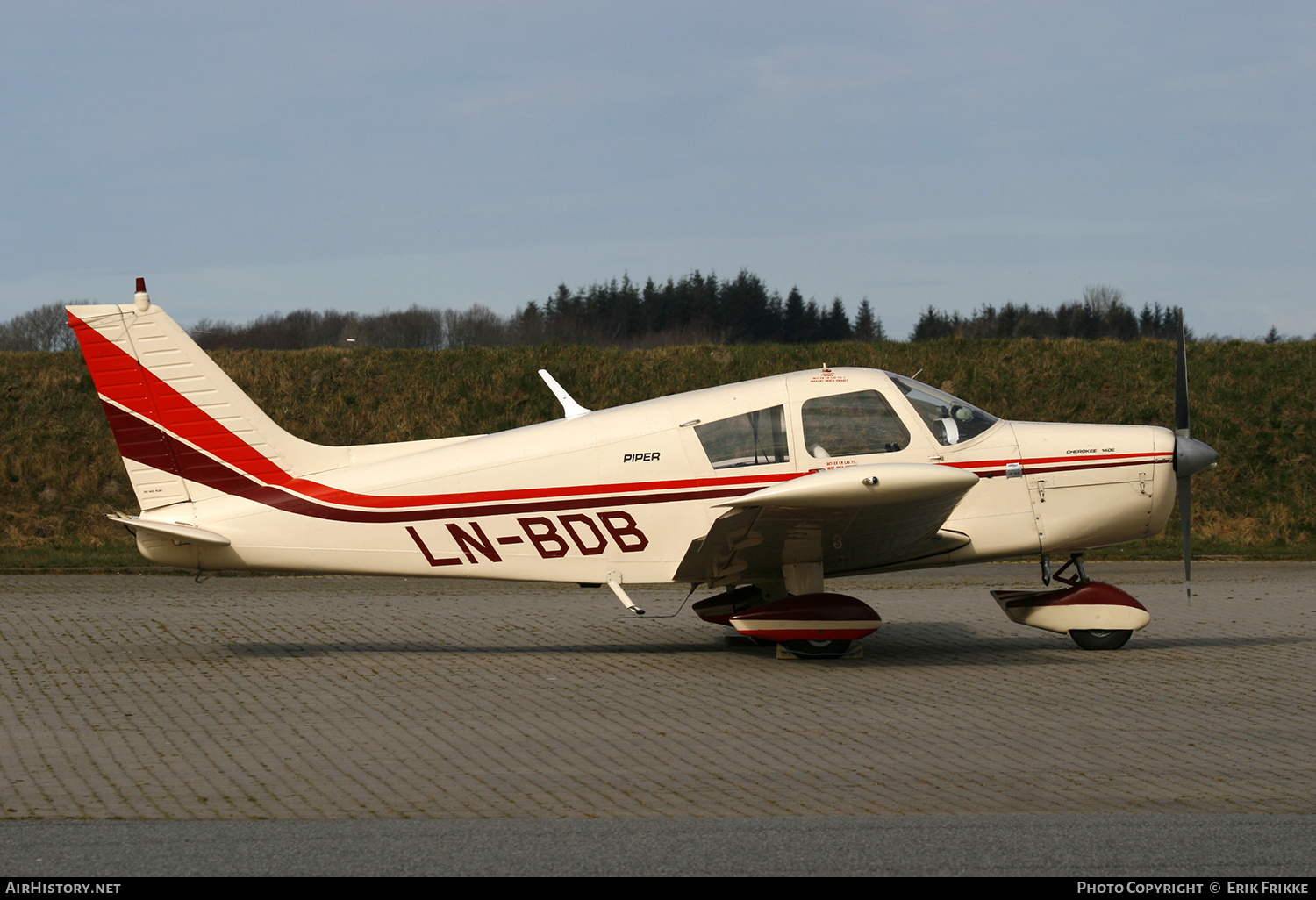 Aircraft Photo of LN-BDB | Piper PA-28-140 Cherokee E | AirHistory.net #661914