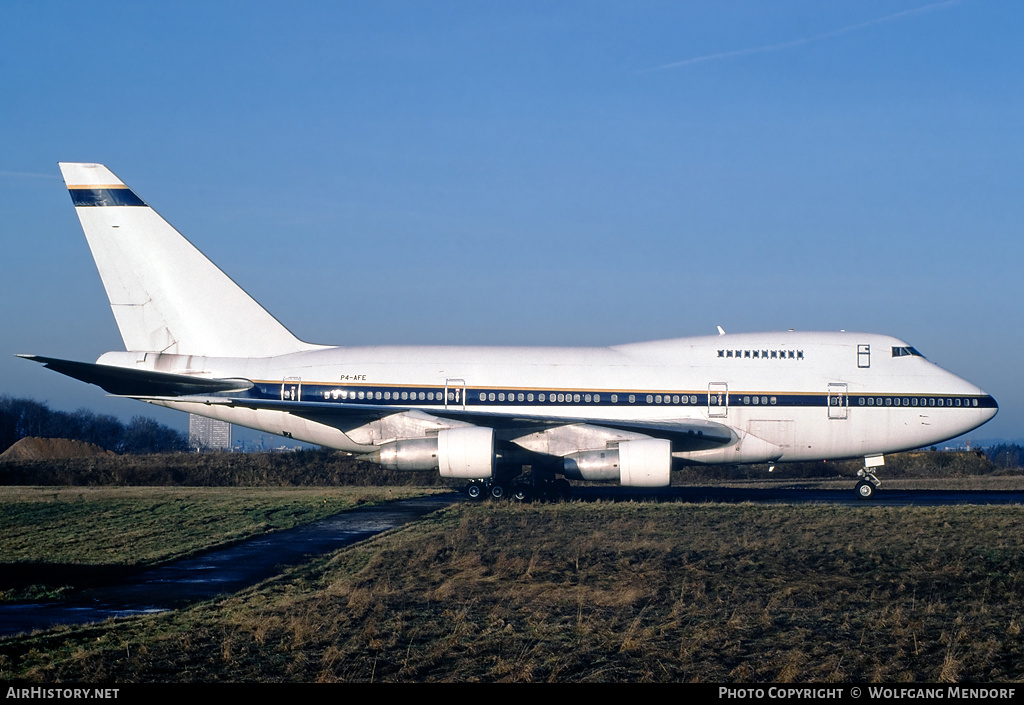 Aircraft Photo of P4-AFE | Boeing 747SP-31 | AirHistory.net #661939