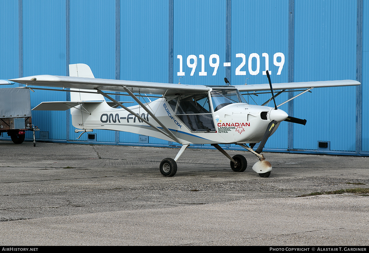 Aircraft Photo of OM-FAN | Aeropro Eurofox 912(2) | AirHistory.net #661950