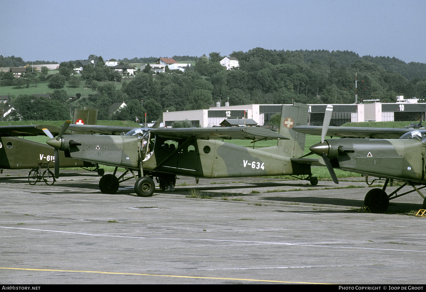 Aircraft Photo of V-634 | Pilatus PC-6/340-H2M Porter | Switzerland - Air Force | AirHistory.net #661960