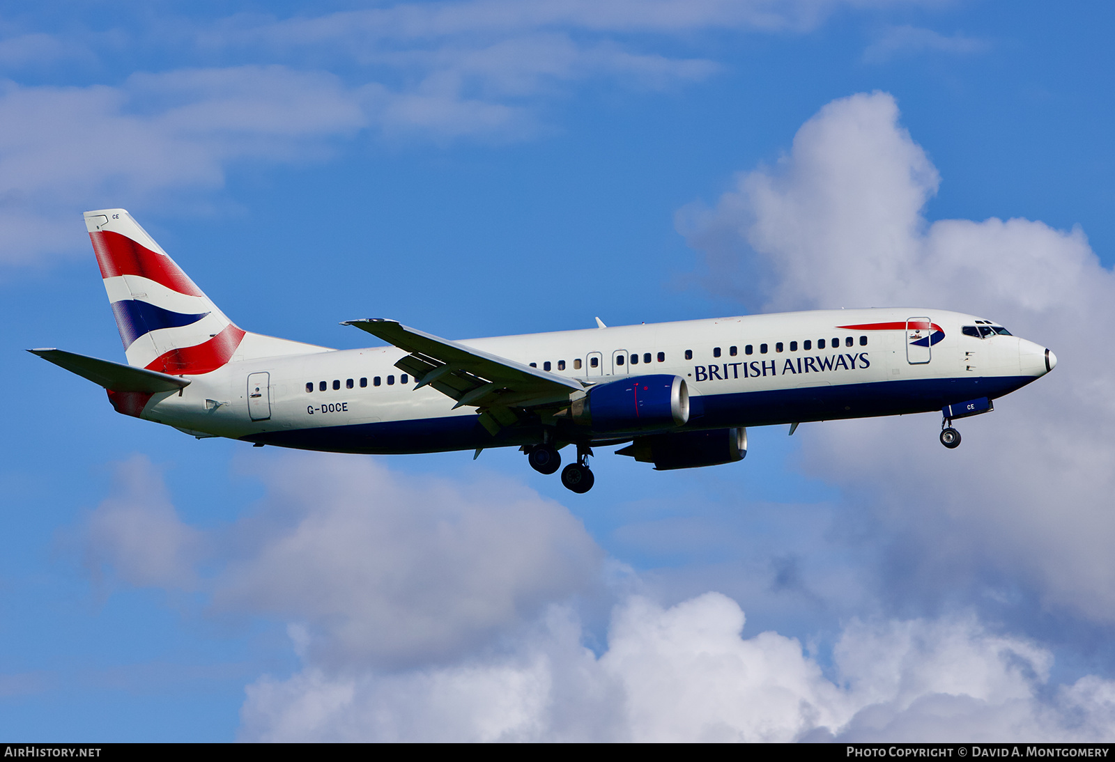 Aircraft Photo of G-DOCE | Boeing 737-436 | British Airways | AirHistory.net #661966
