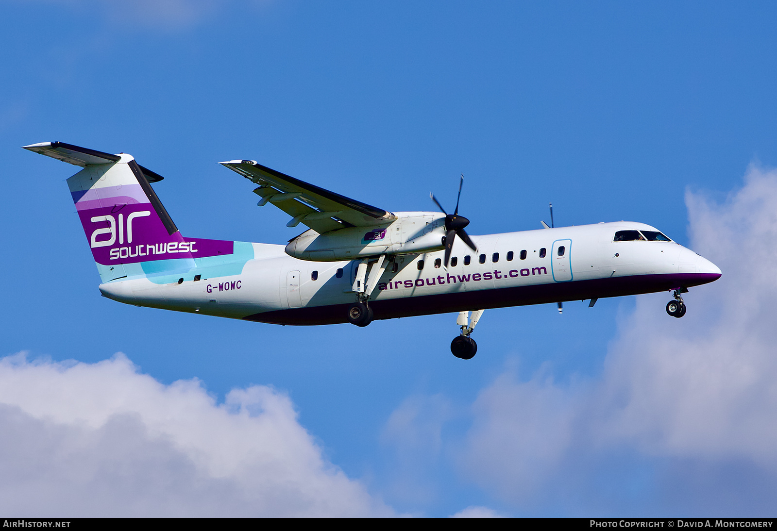 Aircraft Photo of G-WOWC | De Havilland Canada DHC-8-311 Dash 8 | Air Southwest | AirHistory.net #661968