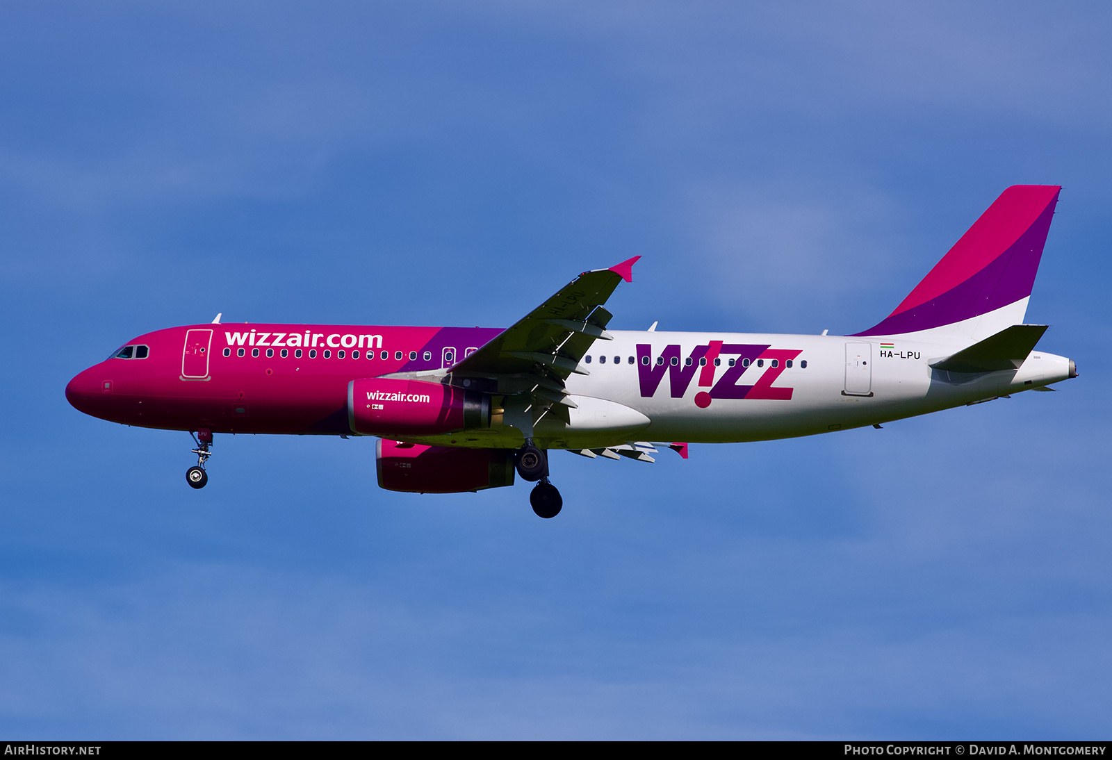 Aircraft Photo of HA-LPU | Airbus A320-232 | Wizz Air | AirHistory.net #661985
