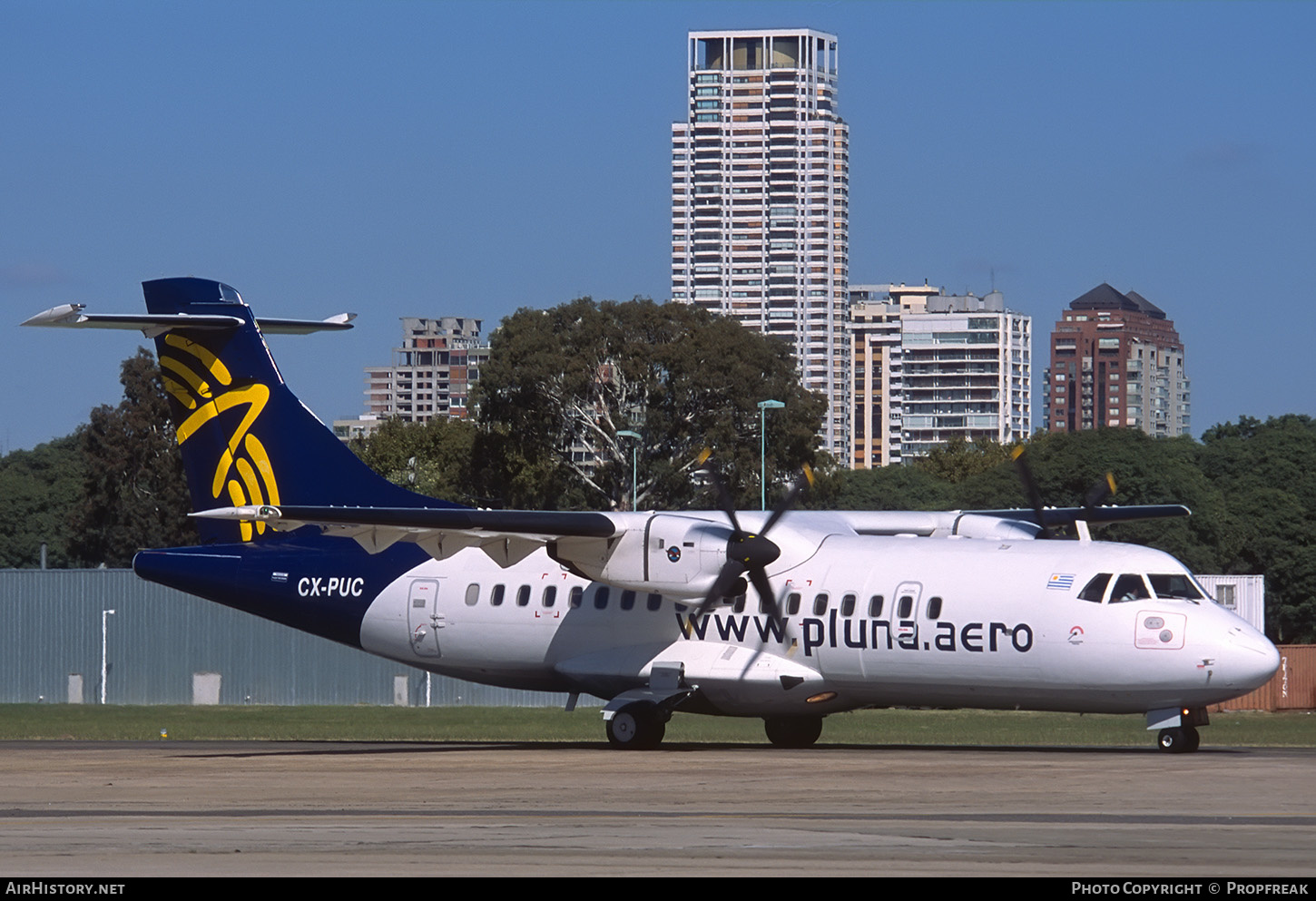 Aircraft Photo of CX-PUC | ATR ATR-42-320 | PLUNA Líneas Aéreas Uruguayas | AirHistory.net #661990