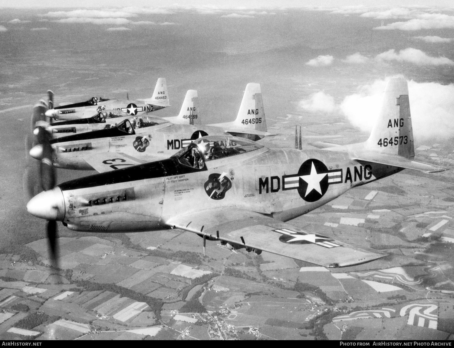 Aircraft Photo of 44-64573 / 464573 | North American F-51H Mustang | USA - Air Force | AirHistory.net #661991