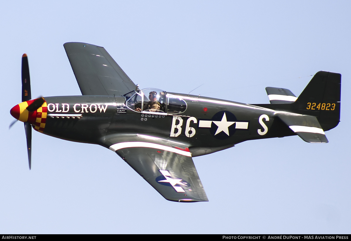 Aircraft Photo of N551E / NL551E / 324823 | North American P-51B Mustang | USA - Air Force | AirHistory.net #661999