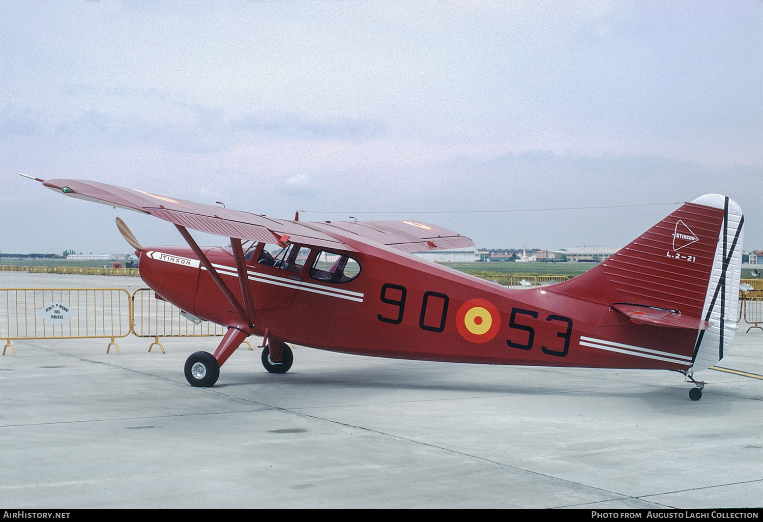 Aircraft Photo of L.2-21 | Stinson 108-3 Voyager | Spain - Air Force | AirHistory.net #662023