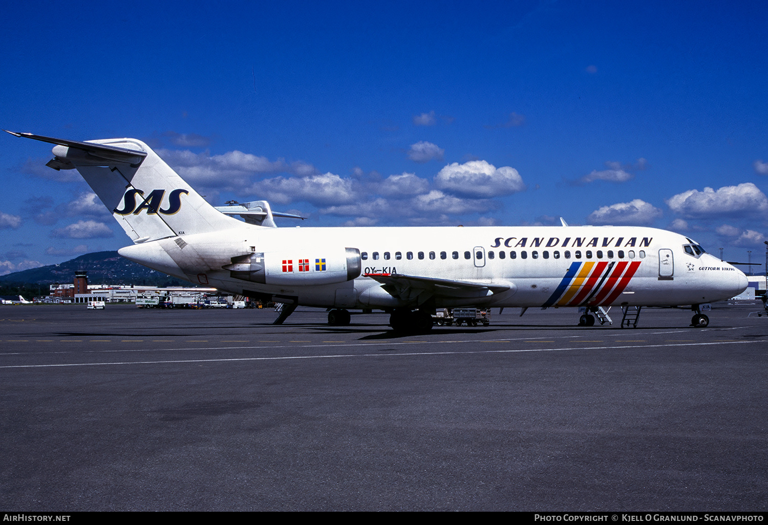 Aircraft Photo of OY-KIA | McDonnell Douglas DC-9-21 | Scandinavian Airlines - SAS | AirHistory.net #662026