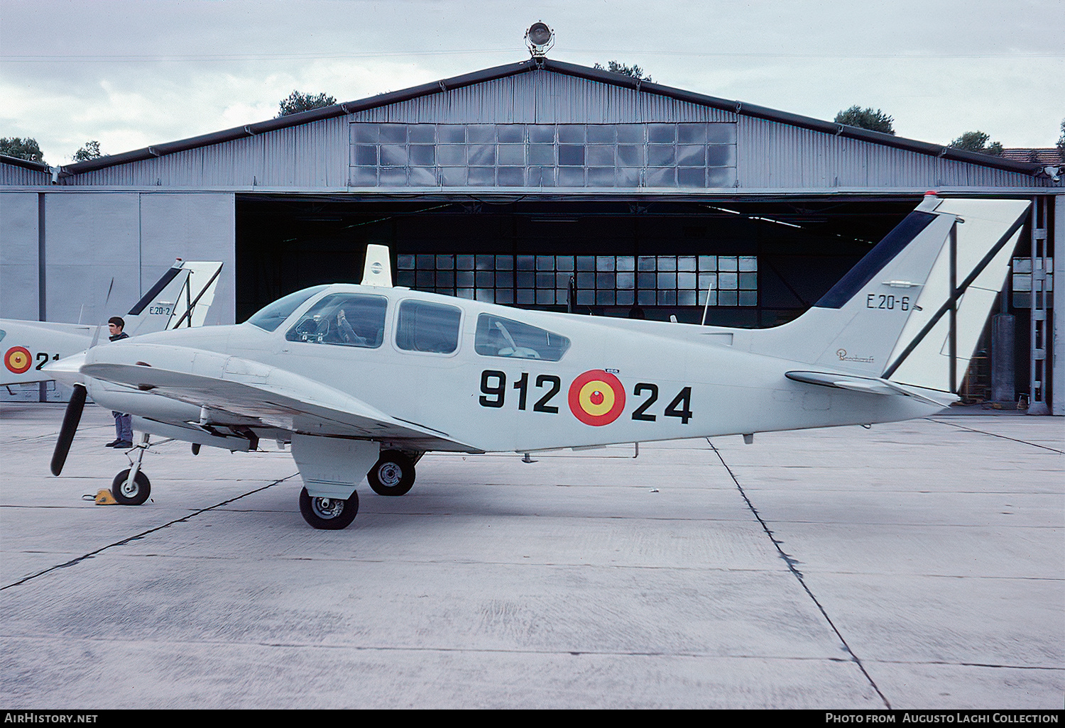 Aircraft Photo of E.20-6 | Beech B55 Baron (95-B55) | Spain - Air Force | AirHistory.net #662029