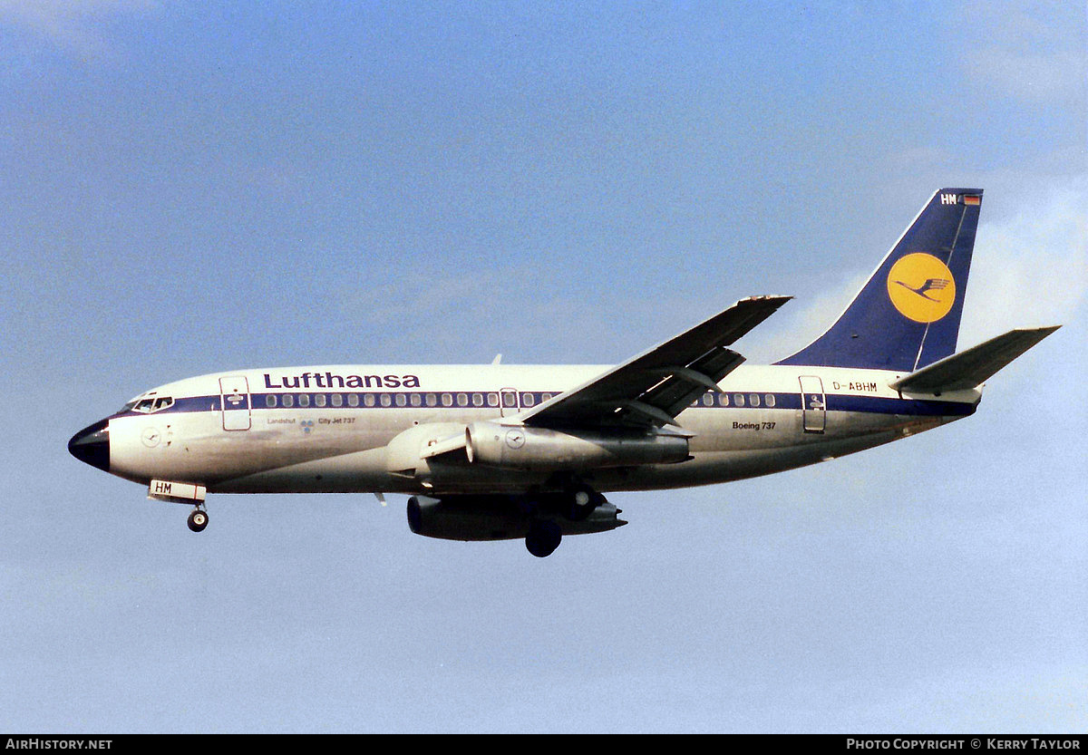 Aircraft Photo of D-ABHM | Boeing 737-230/Adv | Lufthansa | AirHistory.net #662038
