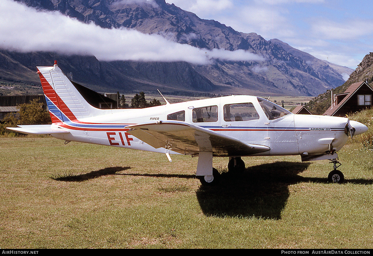 Aircraft Photo of ZK-EIF / EIF | Piper PA-28R-201 Arrow III | AirHistory.net #662051