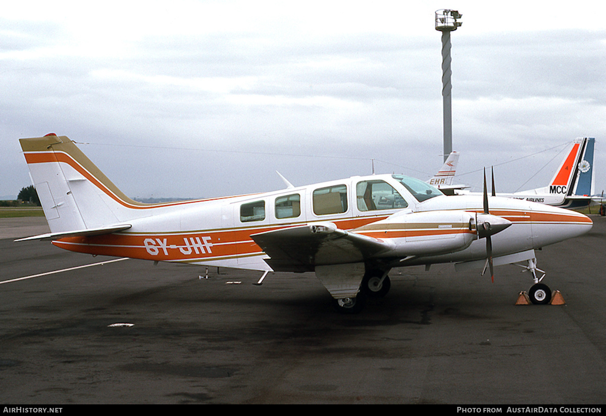Aircraft Photo of 6Y-JHF | Beech 58 Baron | AirHistory.net #662070