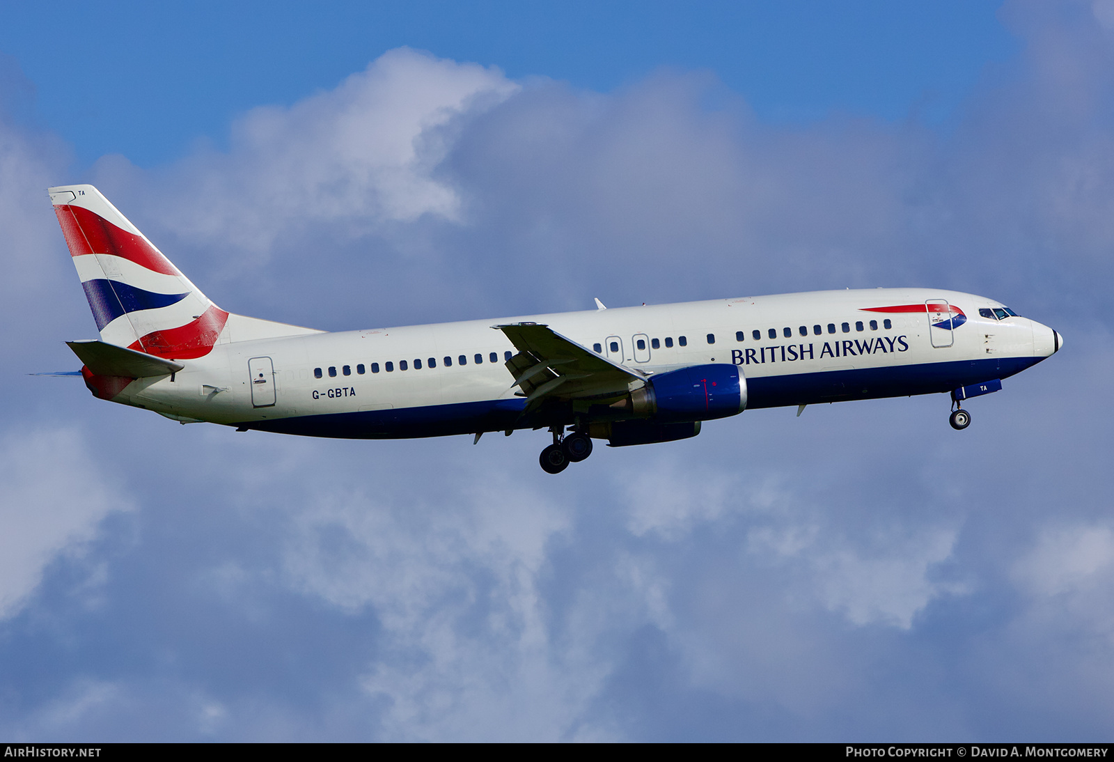 Aircraft Photo of G-GBTA | Boeing 737-436 | British Airways | AirHistory.net #662074