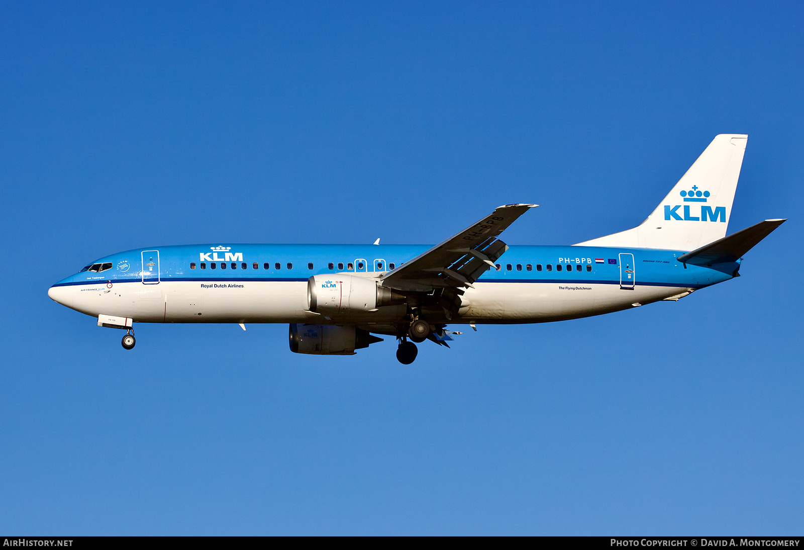 Aircraft Photo of PH-BPB | Boeing 737-4Y0 | KLM - Royal Dutch Airlines | AirHistory.net #662077