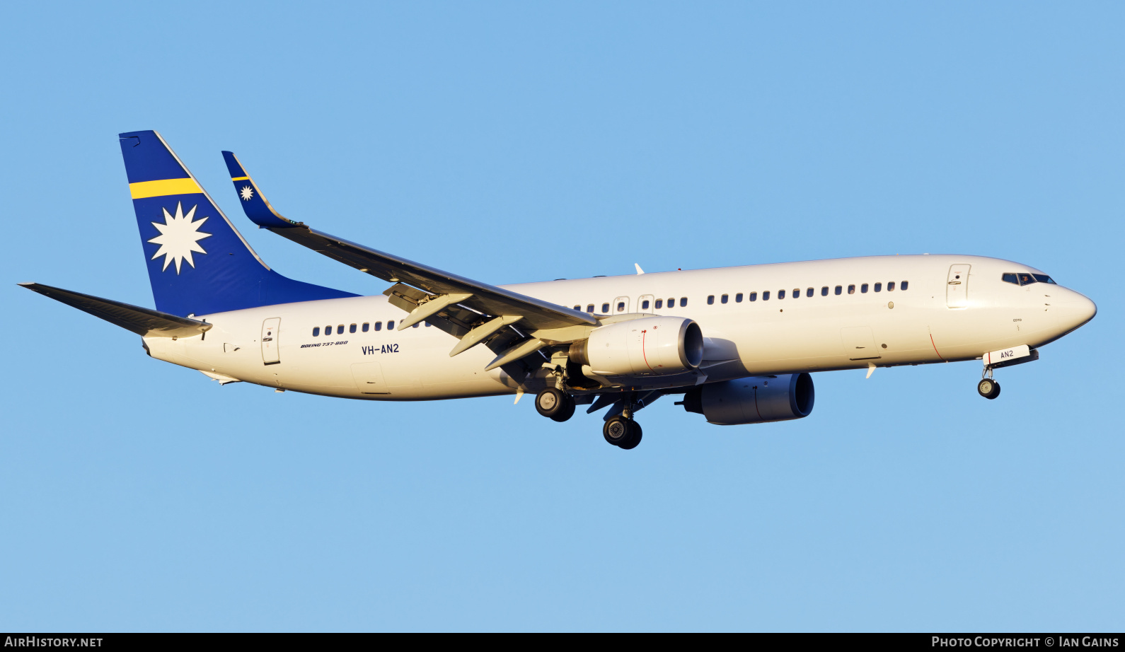 Aircraft Photo of VH-AN2 | Boeing 737-83N | Air Nauru | AirHistory.net #662092