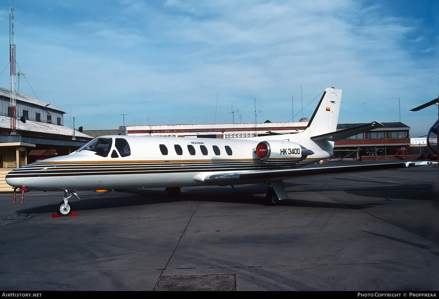 Aircraft Photo of HK-3400 | Cessna 550 Citation II | Helitaxi | AirHistory.net #662121