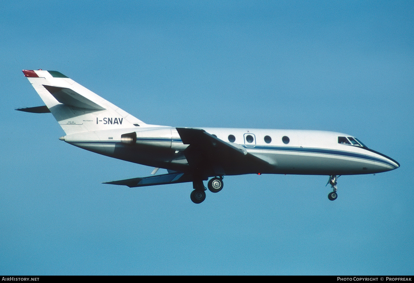 Aircraft Photo of I-SNAV | Dassault Falcon 20C | AirHistory.net #662132