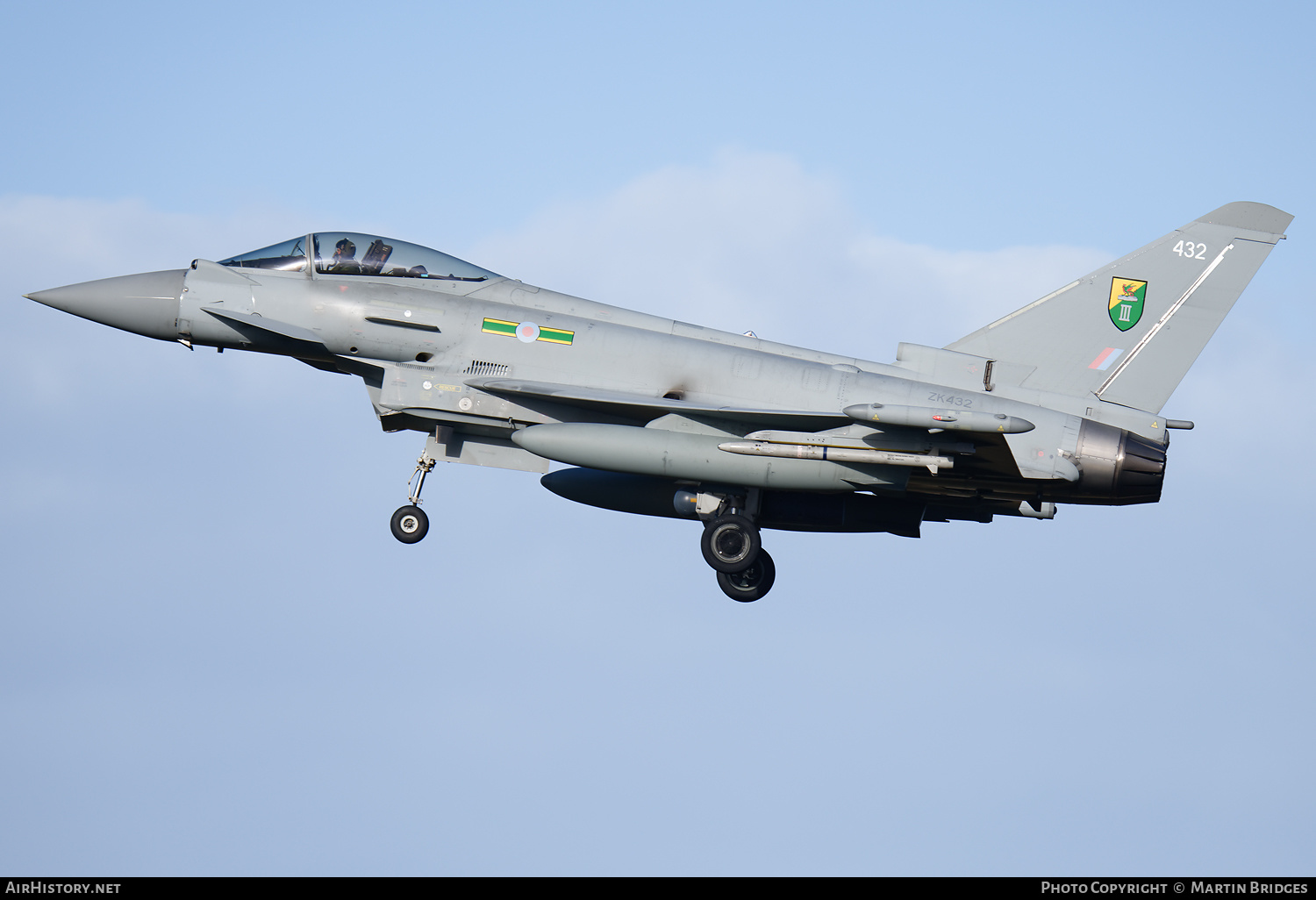 Aircraft Photo of ZK432 | Eurofighter EF-2000 Typhoon FGR4 | UK - Air Force | AirHistory.net #662144