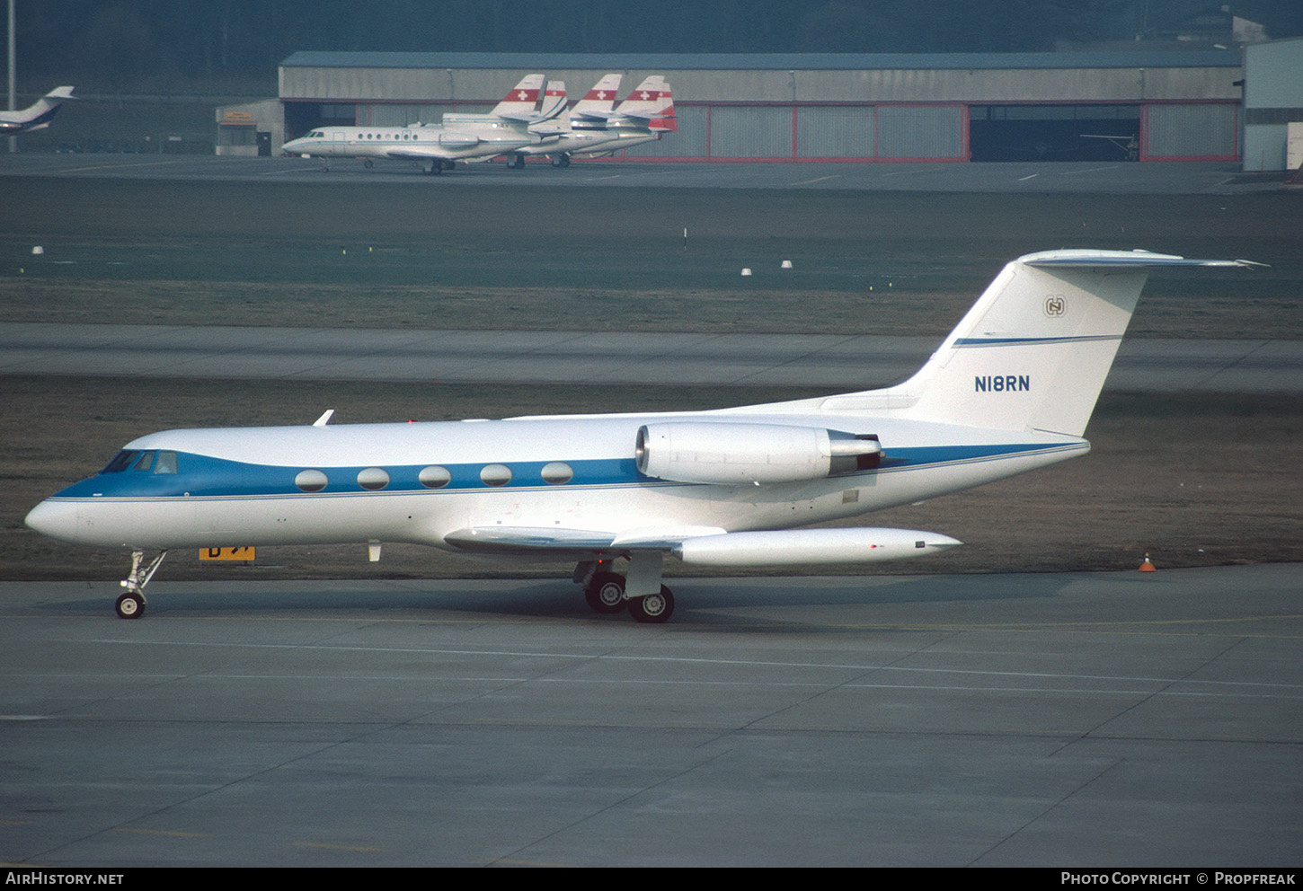 Aircraft Photo of N18RN | Grumman American G-1159 Gulfstream II-TT | AirHistory.net #662147