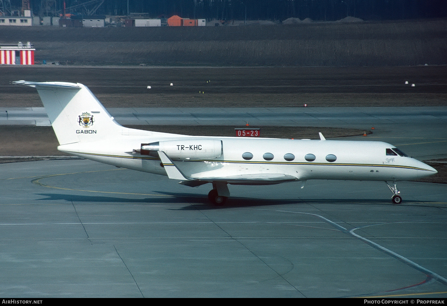 Aircraft Photo of TR-KHC | Gulfstream Aerospace G-1159A Gulfstream III | Gabon Government | AirHistory.net #662155