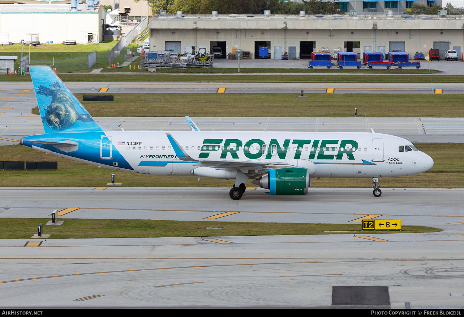 Aircraft Photo of N341FR | Airbus A320-251N | Frontier Airlines | AirHistory.net #662159
