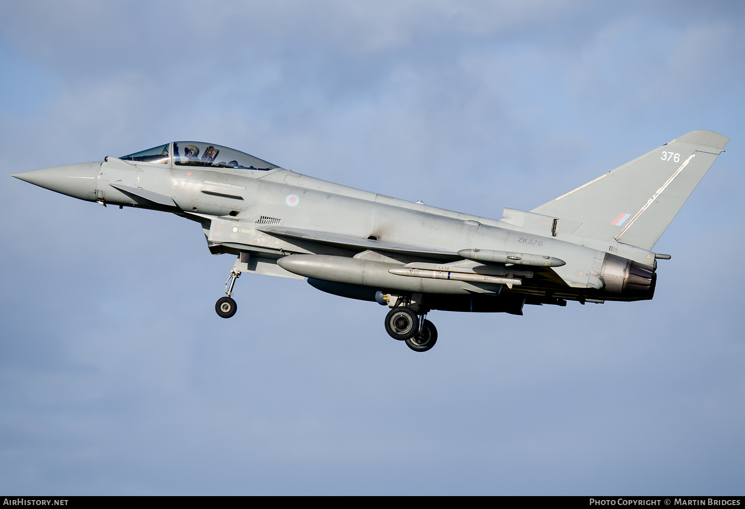 Aircraft Photo of ZK376 | Eurofighter EF-2000 Typhoon FGR4 | UK - Air Force | AirHistory.net #662160