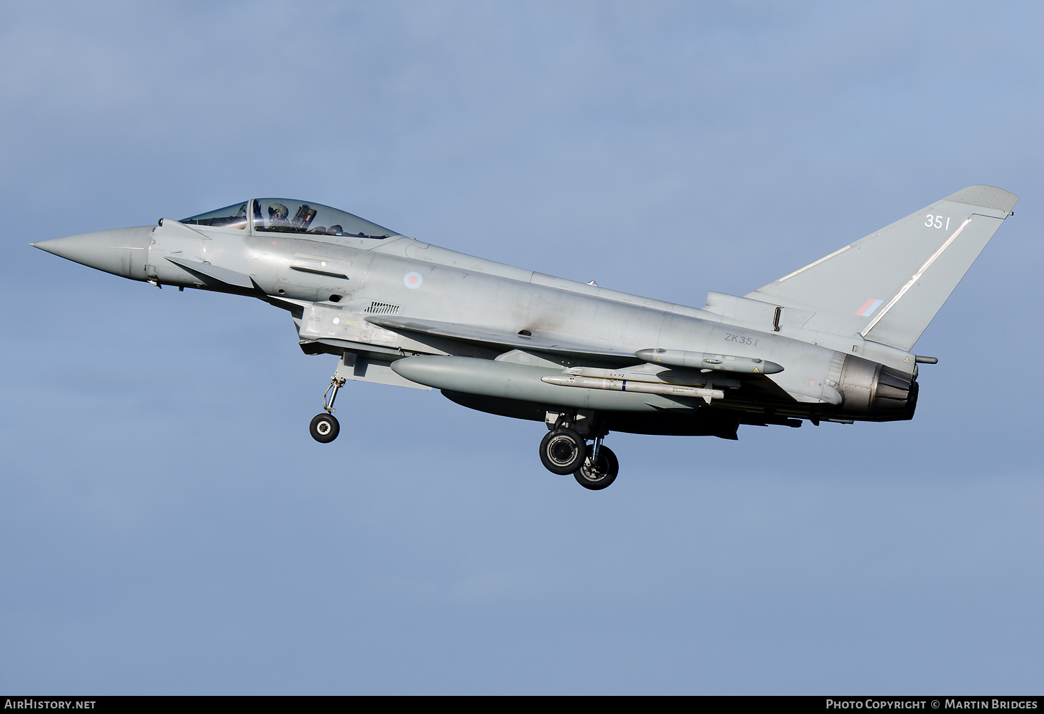 Aircraft Photo of ZK351 | Eurofighter EF-2000 Typhoon FGR4 | UK - Air Force | AirHistory.net #662161