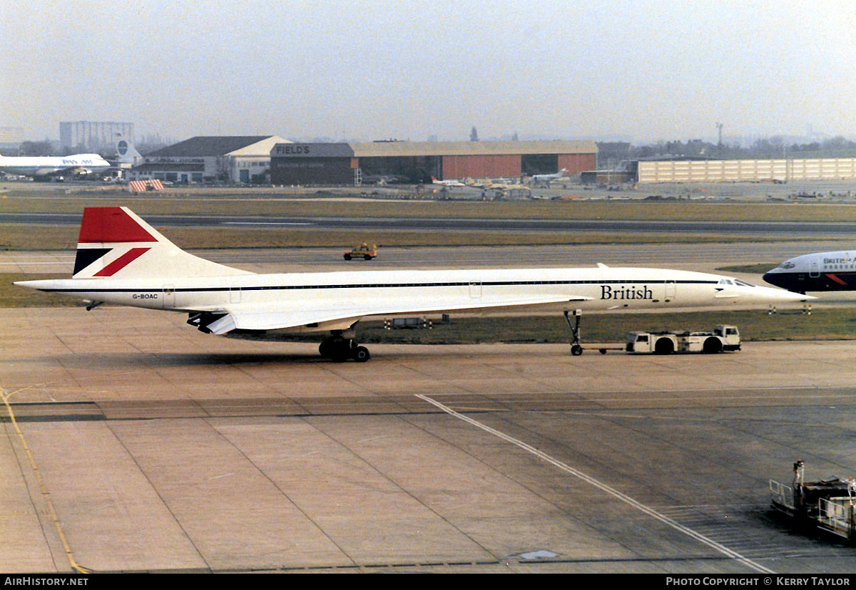 Aircraft Photo of G-BOAC | Aerospatiale-BAC Concorde 102 | British Airways | AirHistory.net #662186