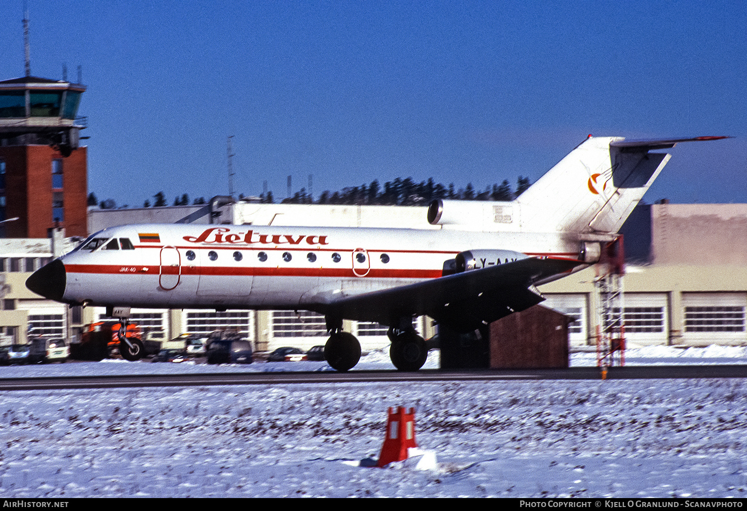 Aircraft Photo of LY-AAY | Yakovlev Yak-40 | Aviakompanija Lietuva | AirHistory.net #662188