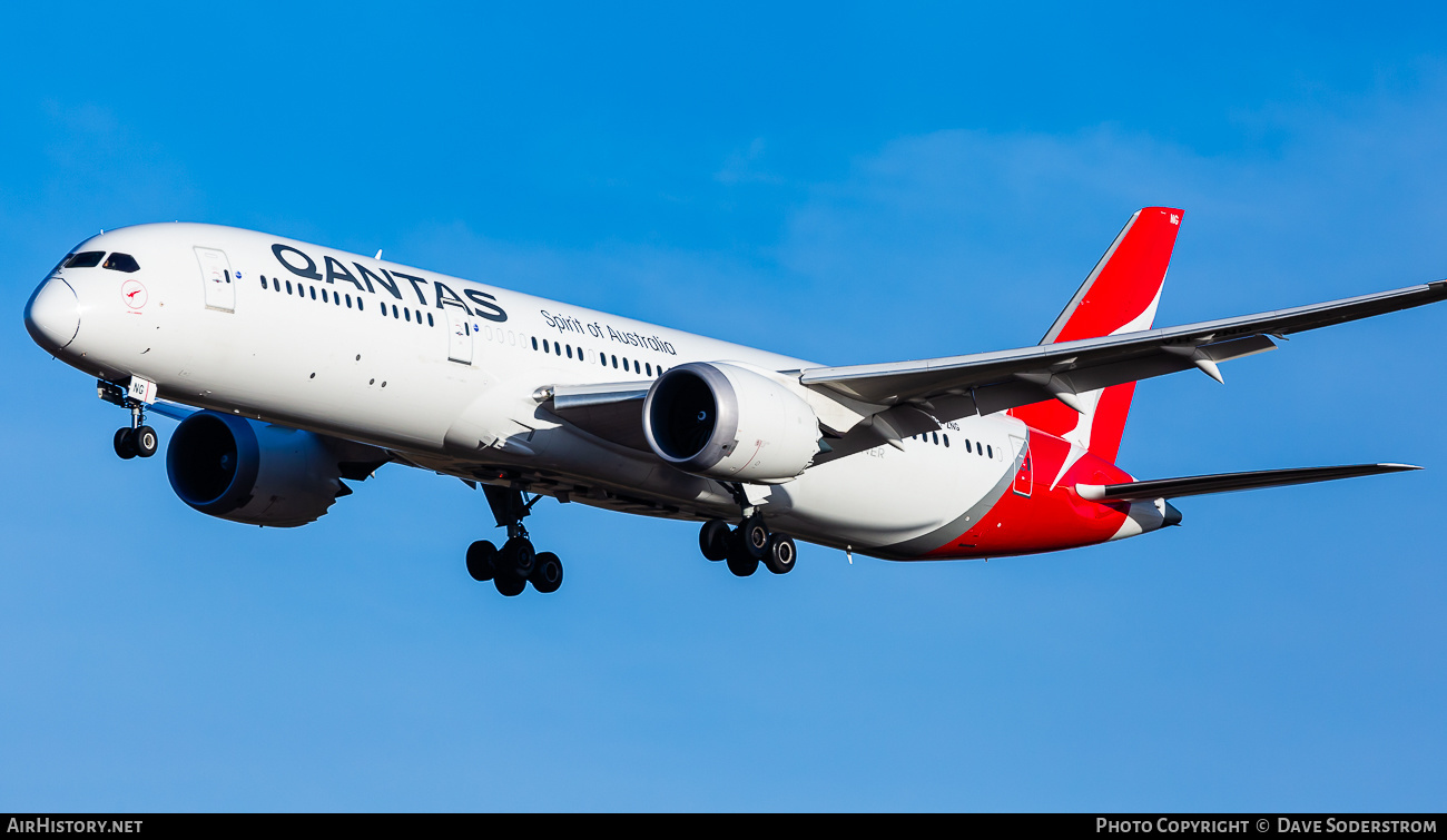 Aircraft Photo of VH-ZNG | Boeing 787-9 Dreamliner | Qantas | AirHistory.net #662200