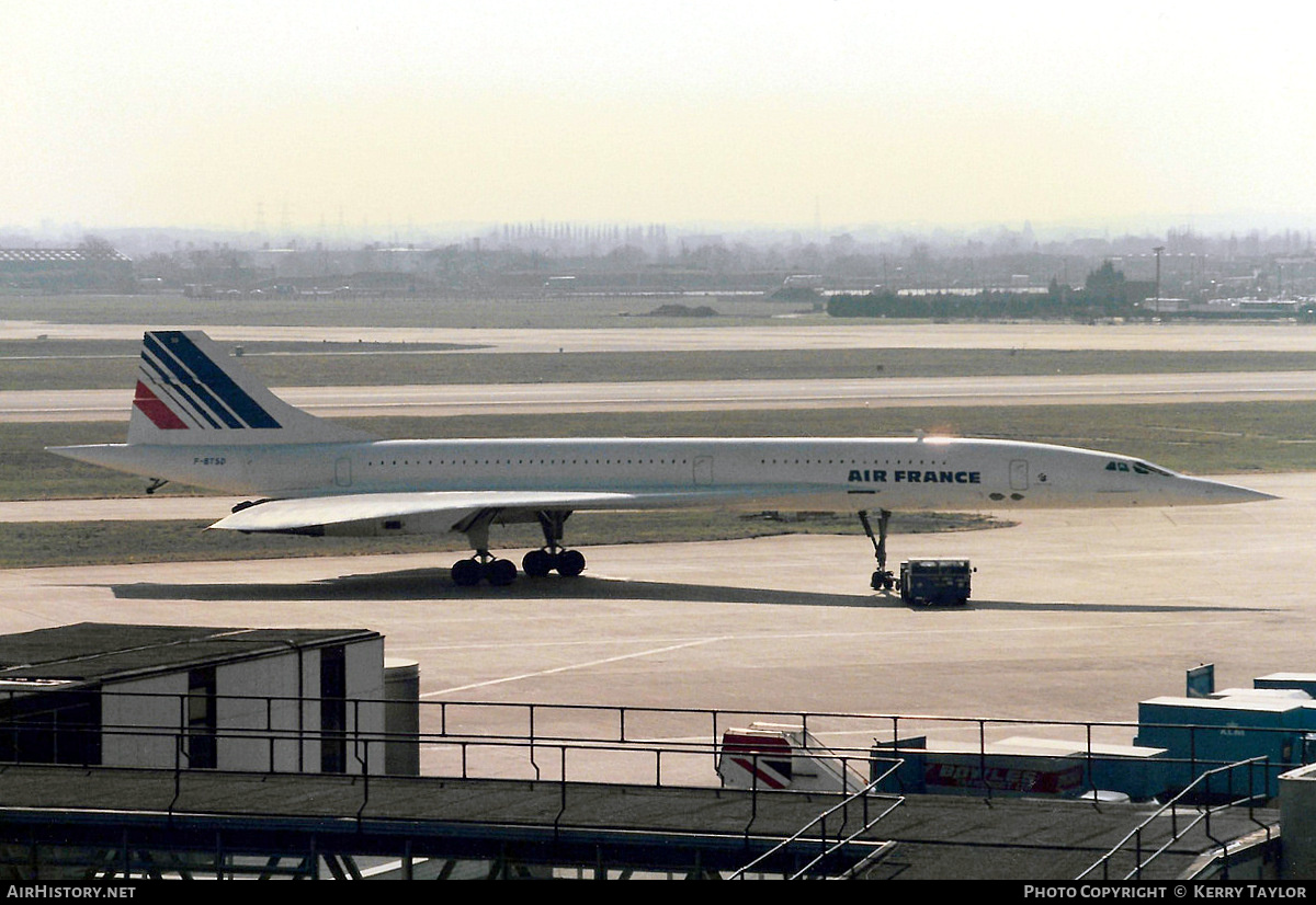 Aircraft Photo of F-BTSD | Aerospatiale-British Aerospace Concorde 101 | Air France | AirHistory.net #662201