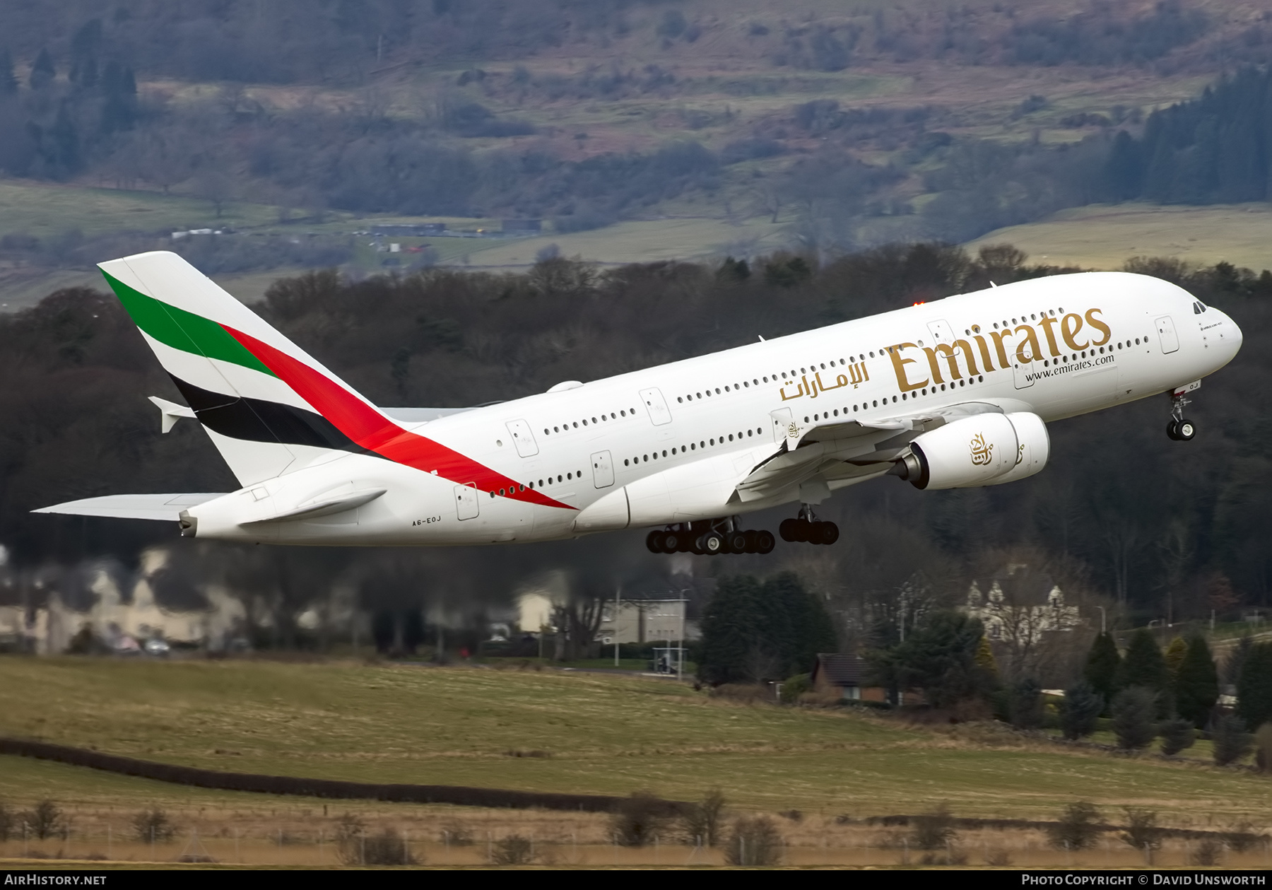 Aircraft Photo of A6-EOJ | Airbus A380-861 | Emirates | AirHistory.net #662208