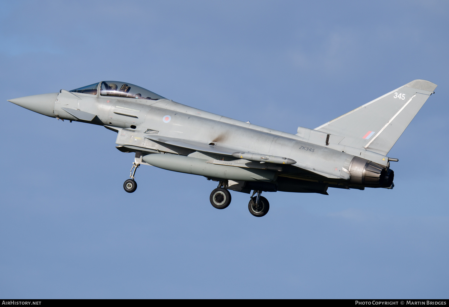 Aircraft Photo of ZK345 | Eurofighter EF-2000 Typhoon FGR4 | UK - Air Force | AirHistory.net #662235