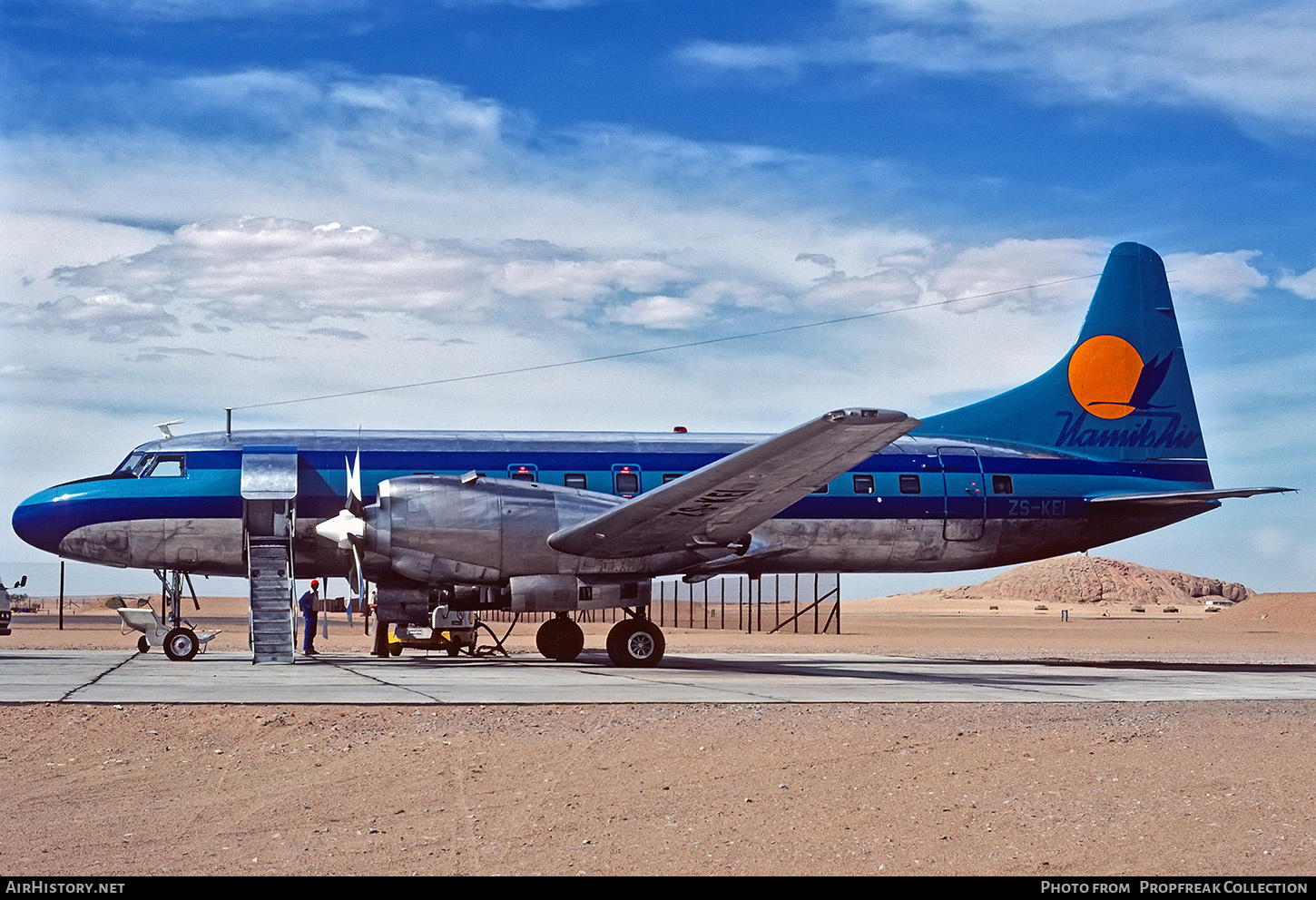 Aircraft Photo of ZS-KEI | Convair 580 | Namib Air | AirHistory.net #662245