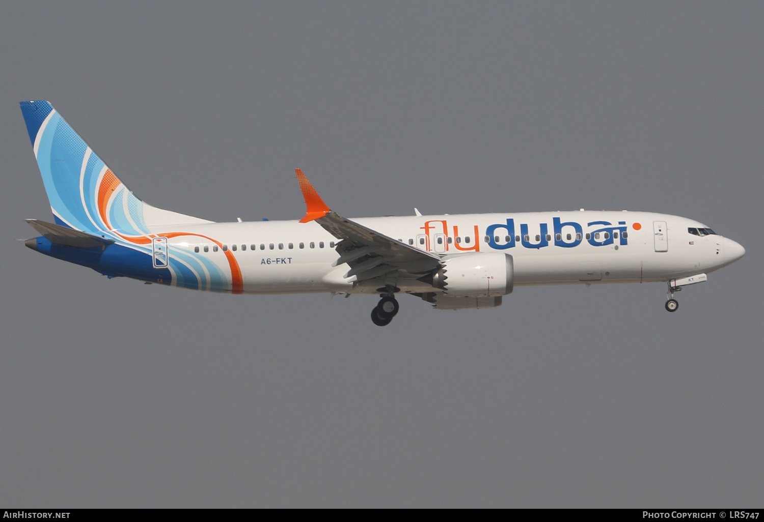 Aircraft Photo of A6-FKT | Boeing 737-8 Max 8 | Flydubai | AirHistory.net #662250