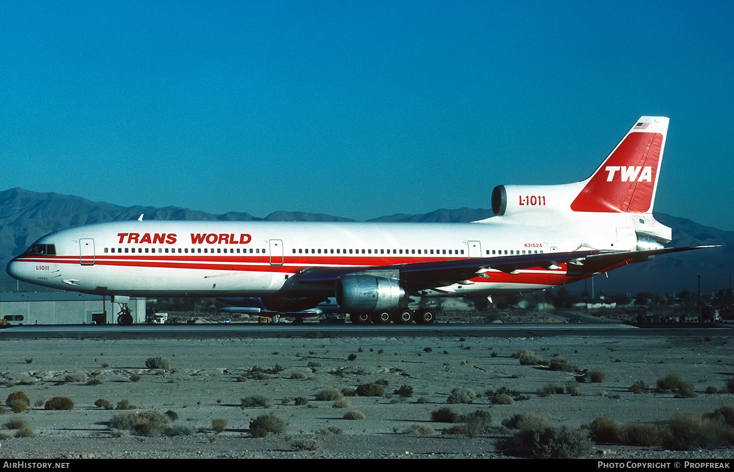 Aircraft Photo of N31024 | Lockheed L-1011-385-1 TriStar 50 | Trans World Airlines - TWA | AirHistory.net #662254