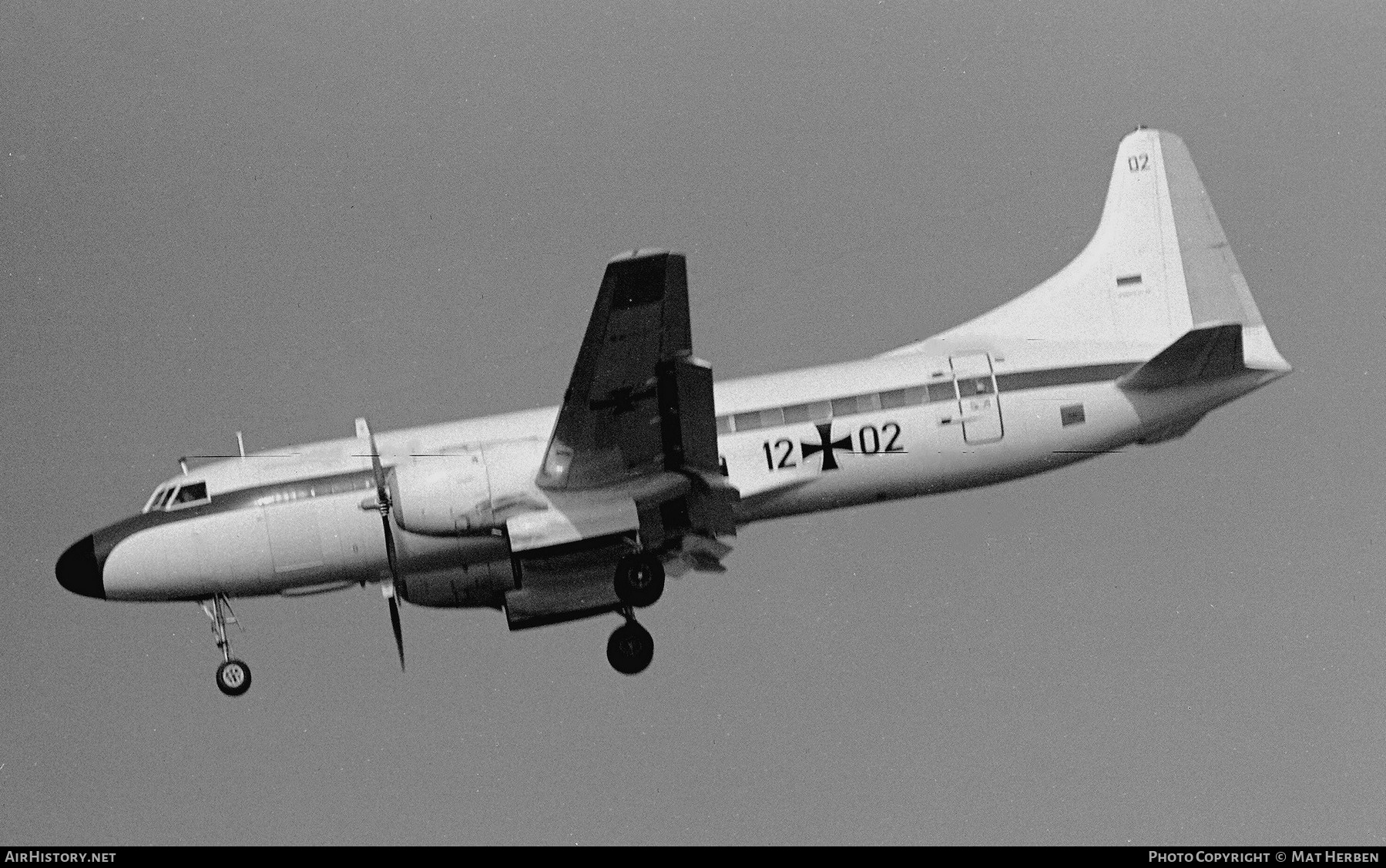 Aircraft Photo of 1202 | Convair 440-11 Metropolitan | Germany - Air Force | AirHistory.net #662258